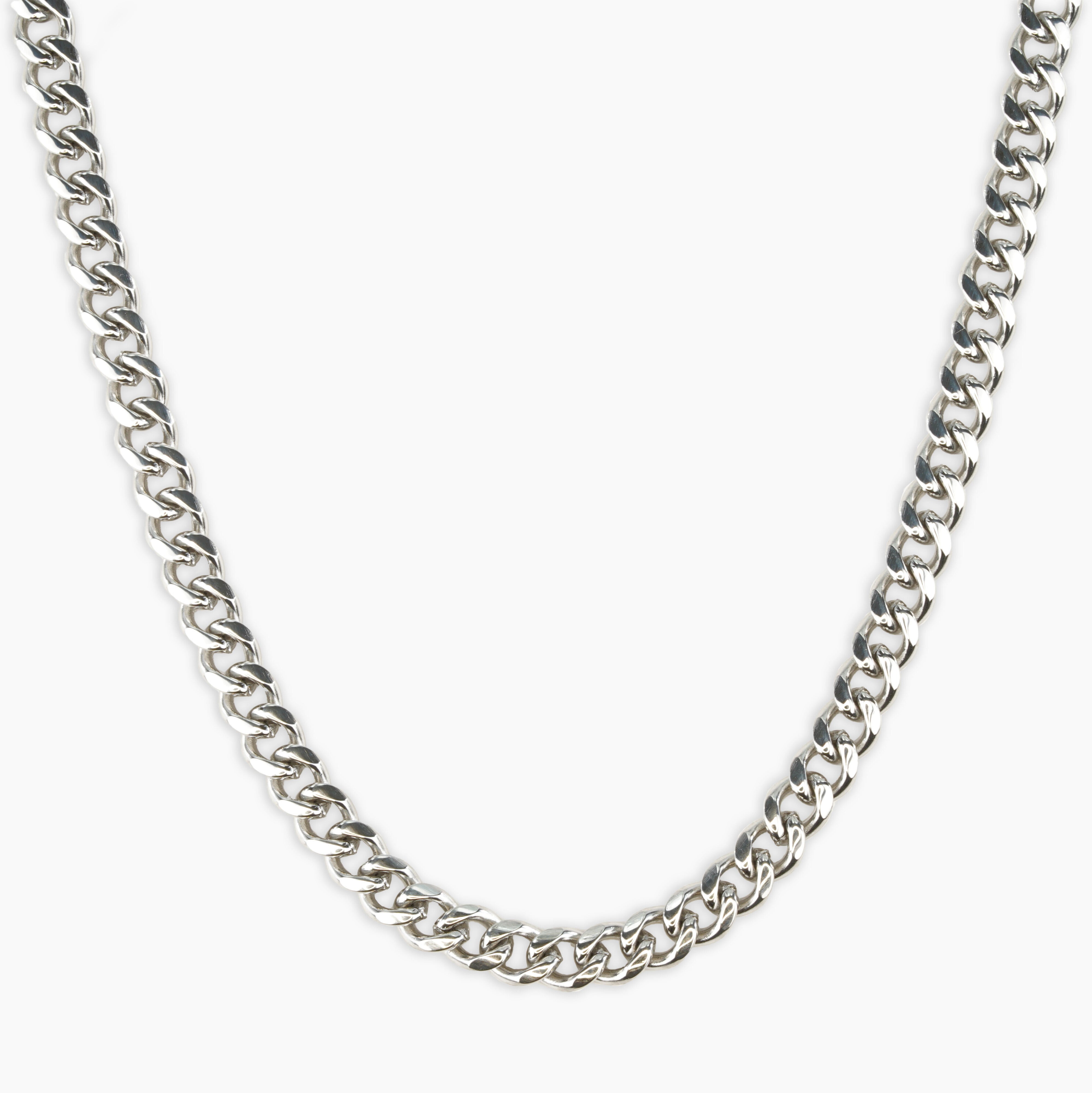 Cuban Chain (Silver) 4mm