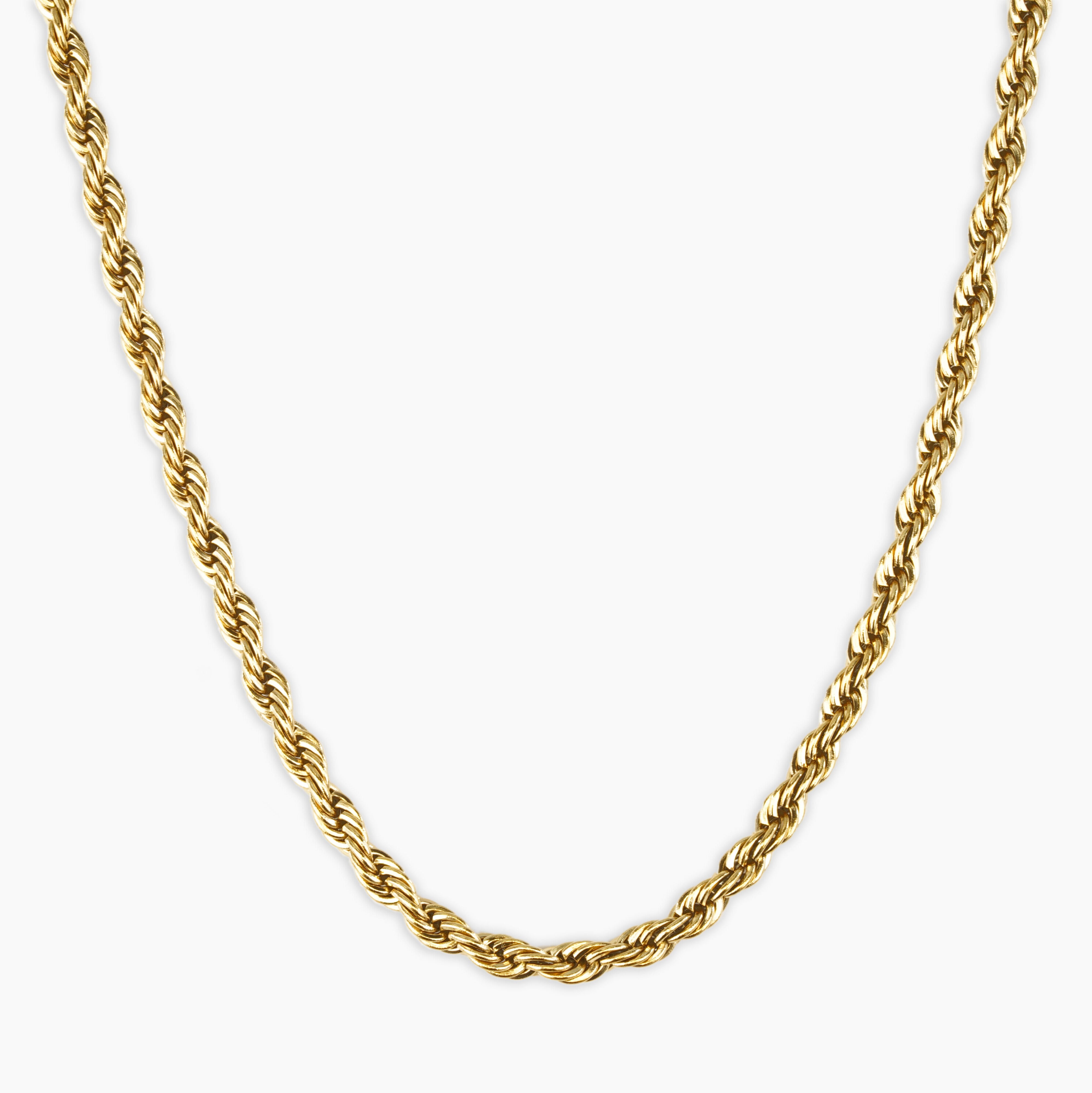 Rope Chain (Gold) 3mm