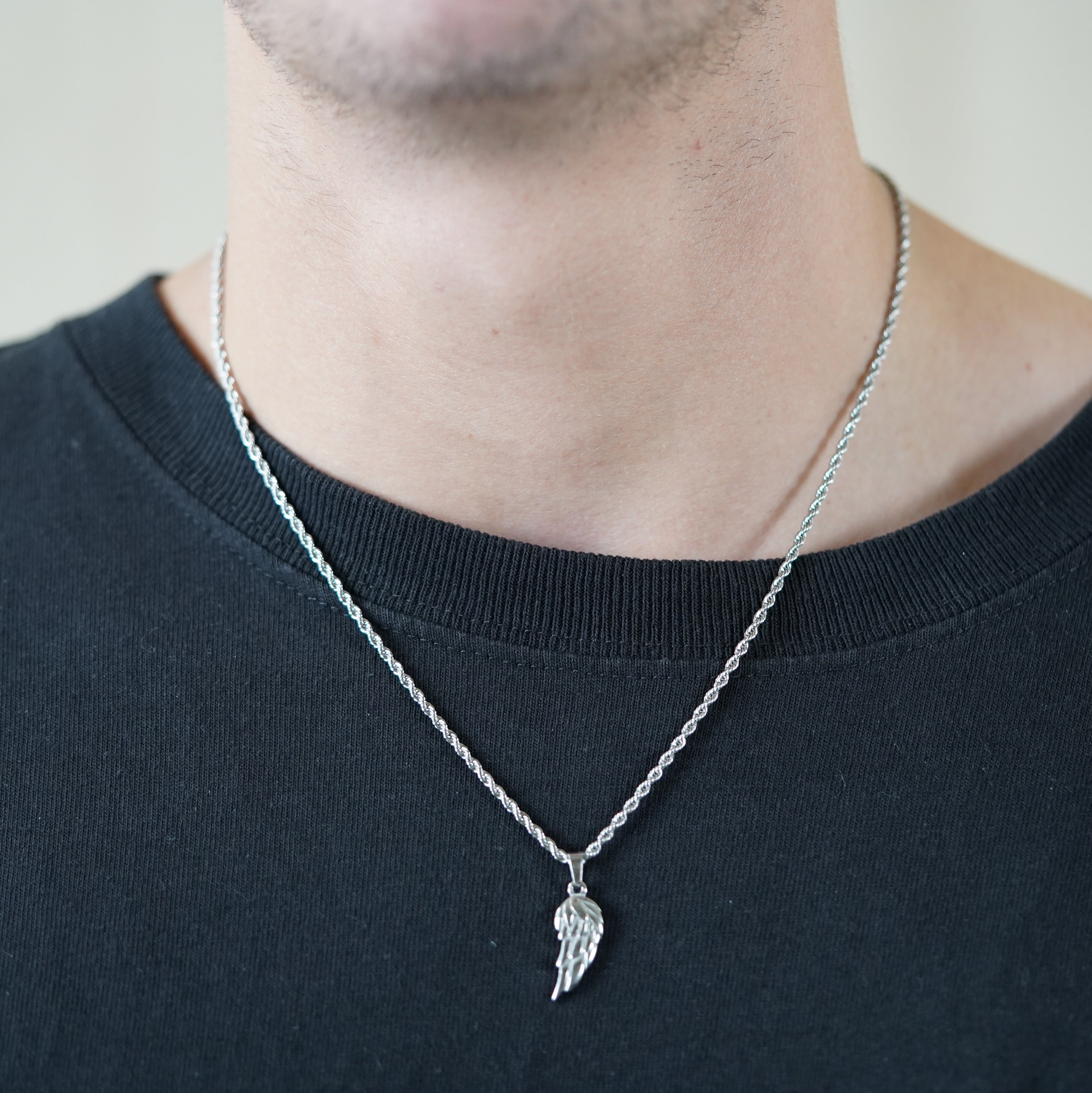 Wing Pendant (Silver)