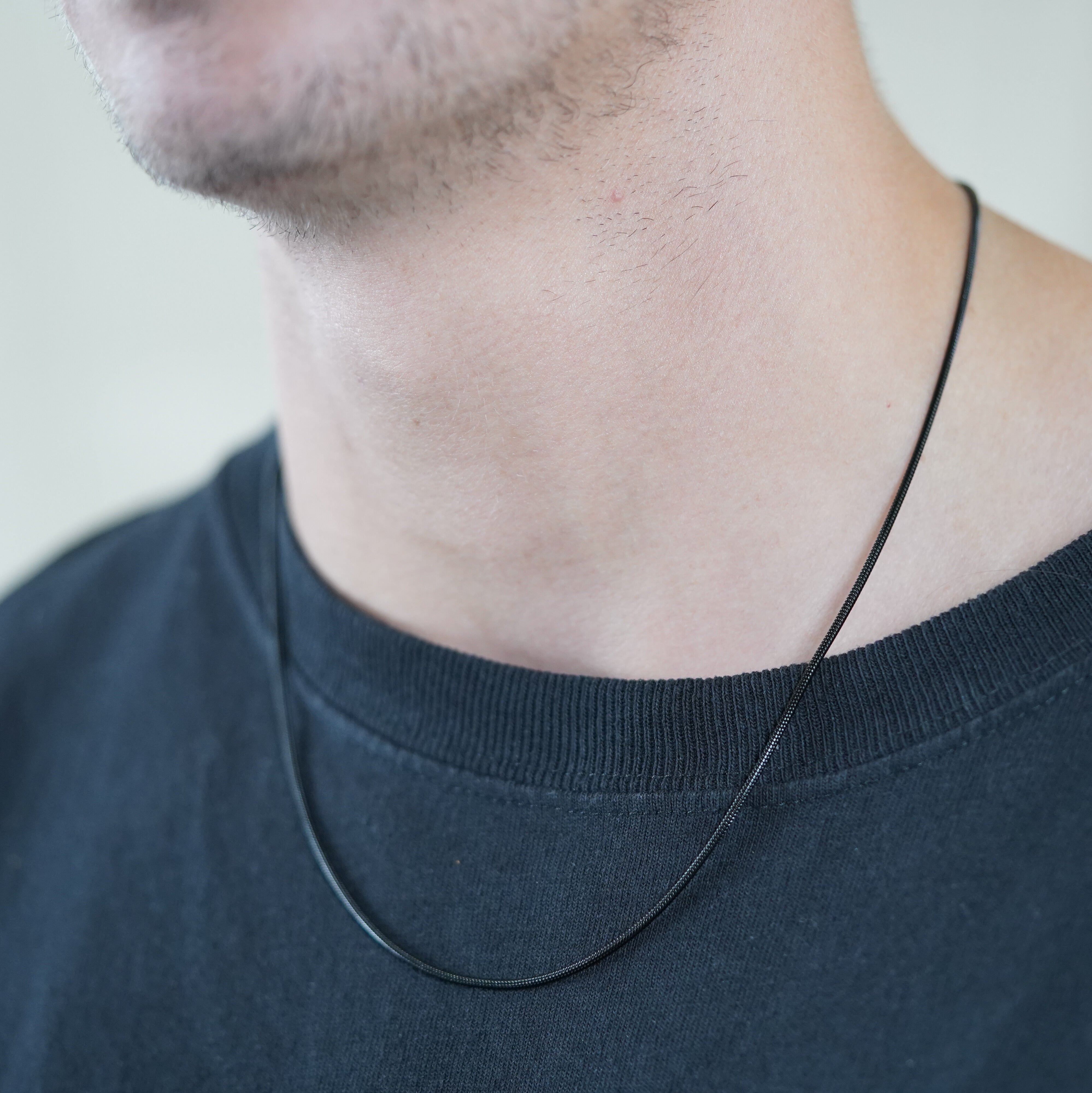 Snake Chain (Black) 2mm