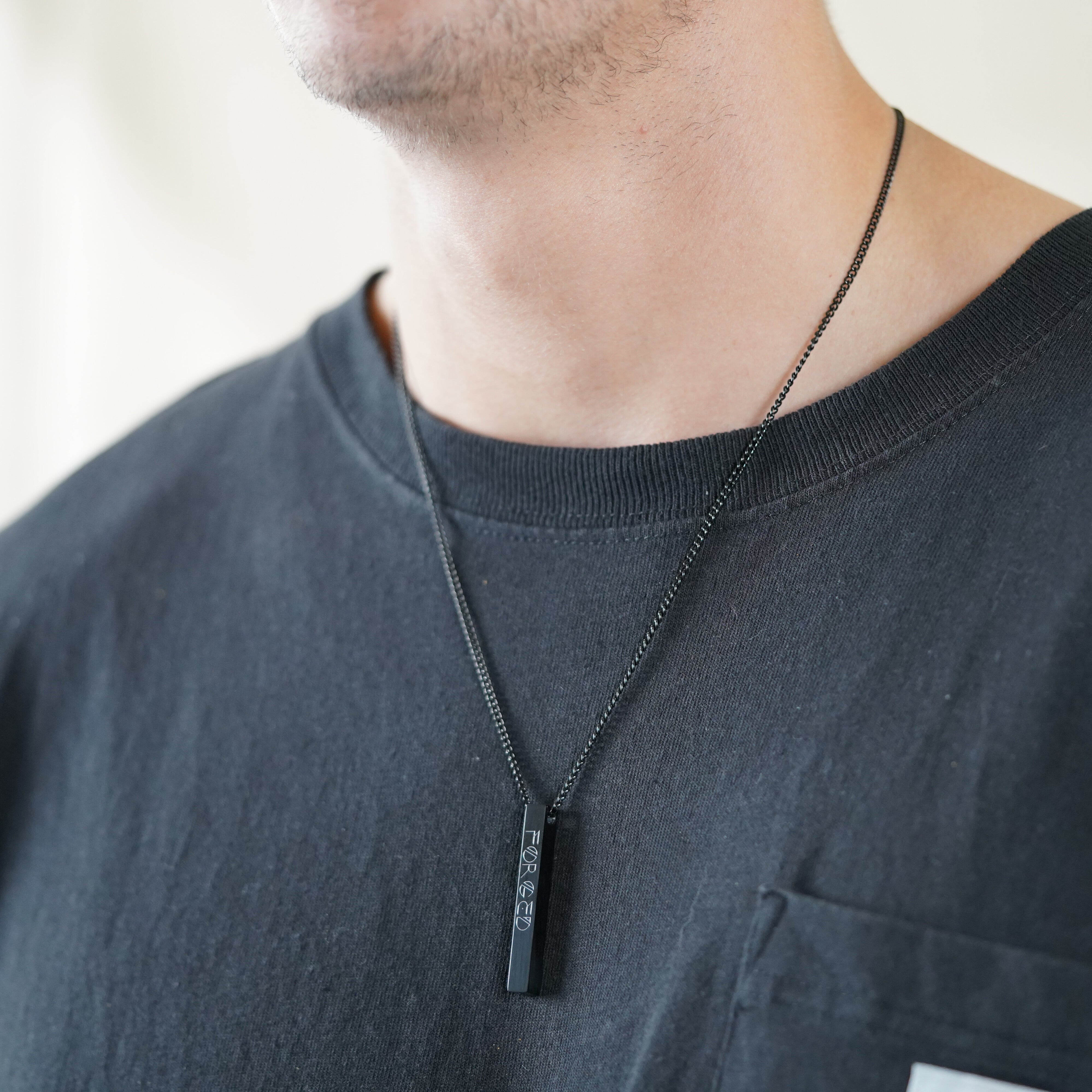 Block Pendant (Black)