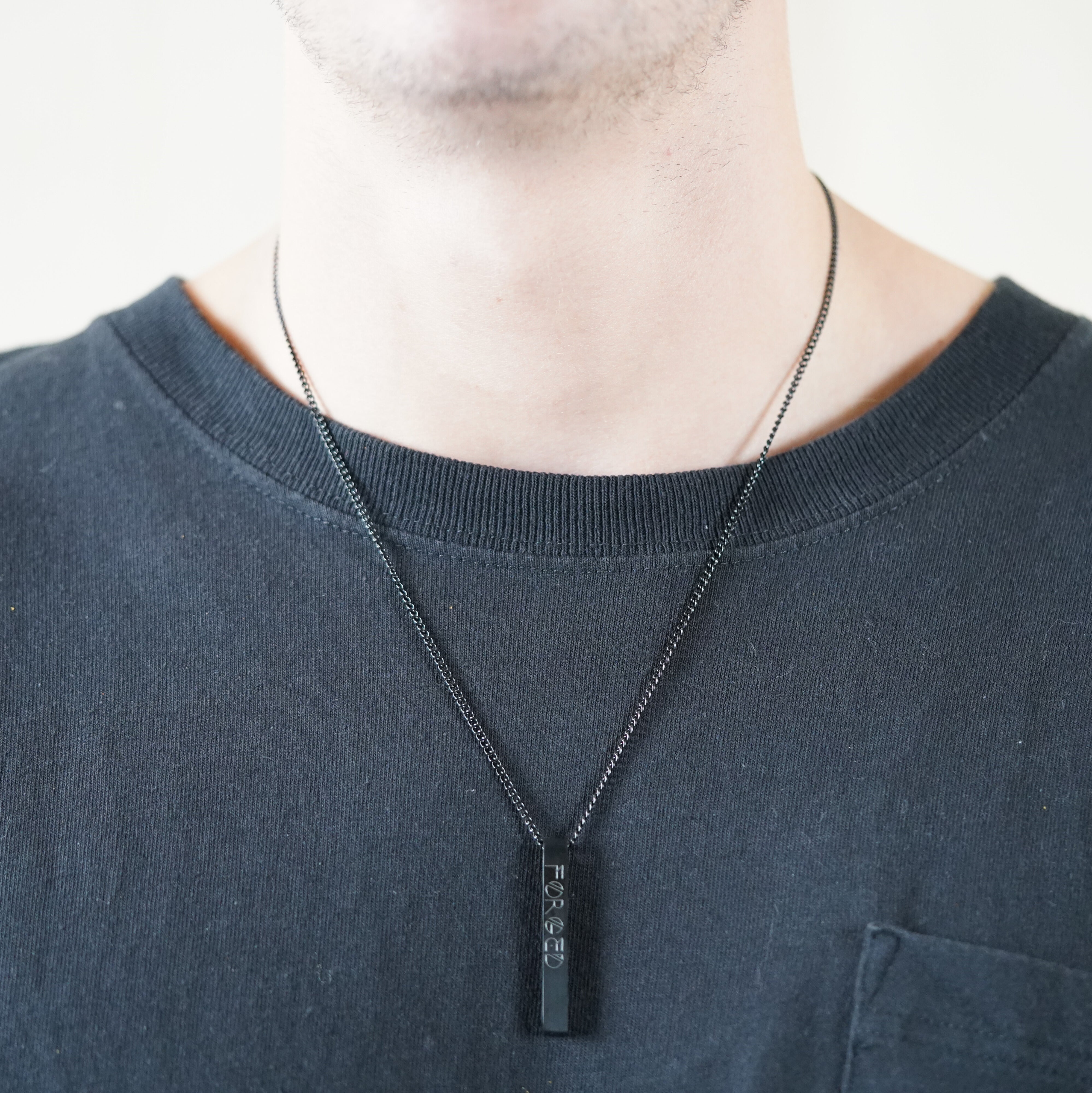 Block Pendant (Black)