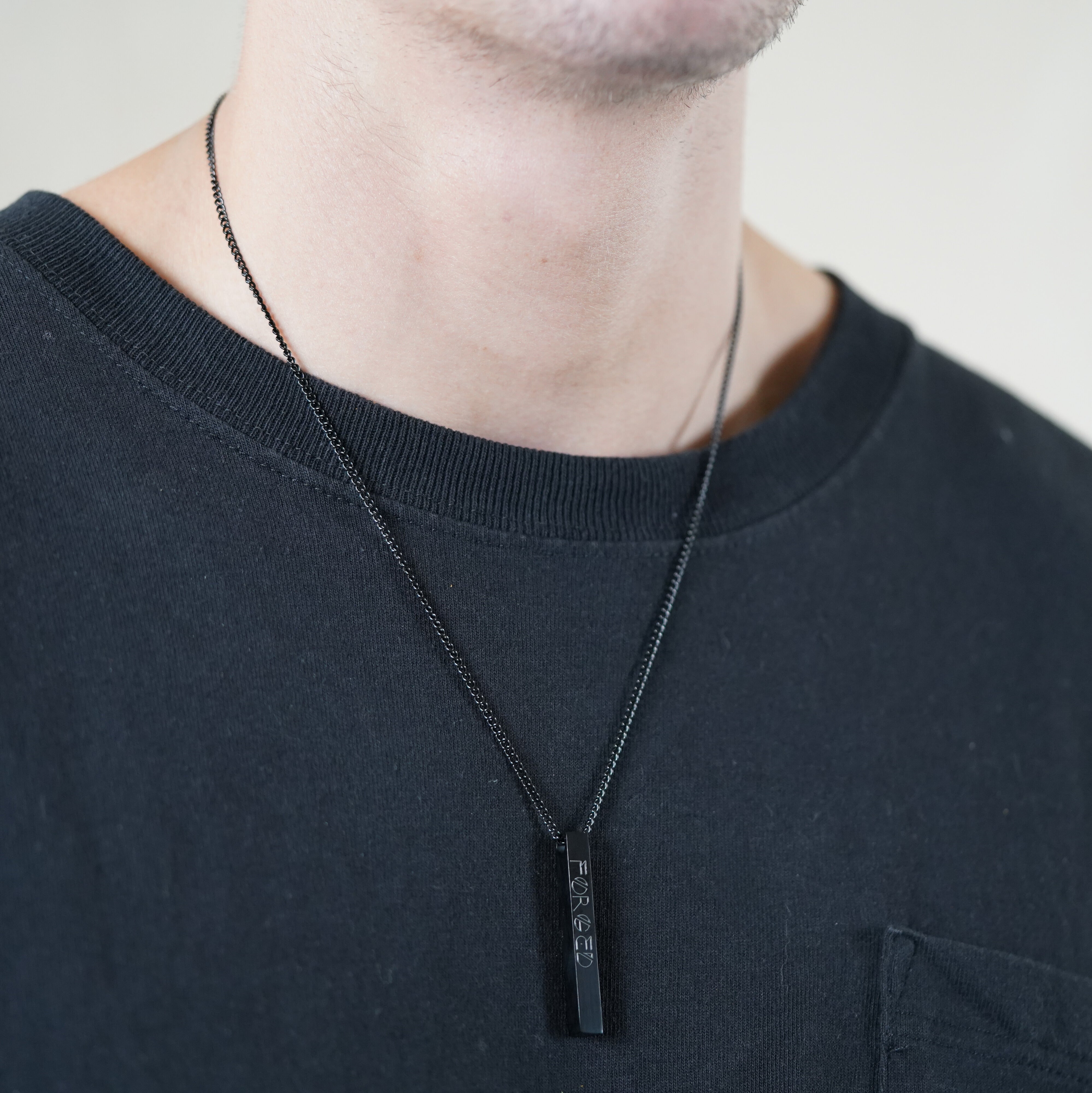 Block Pendant (Black)