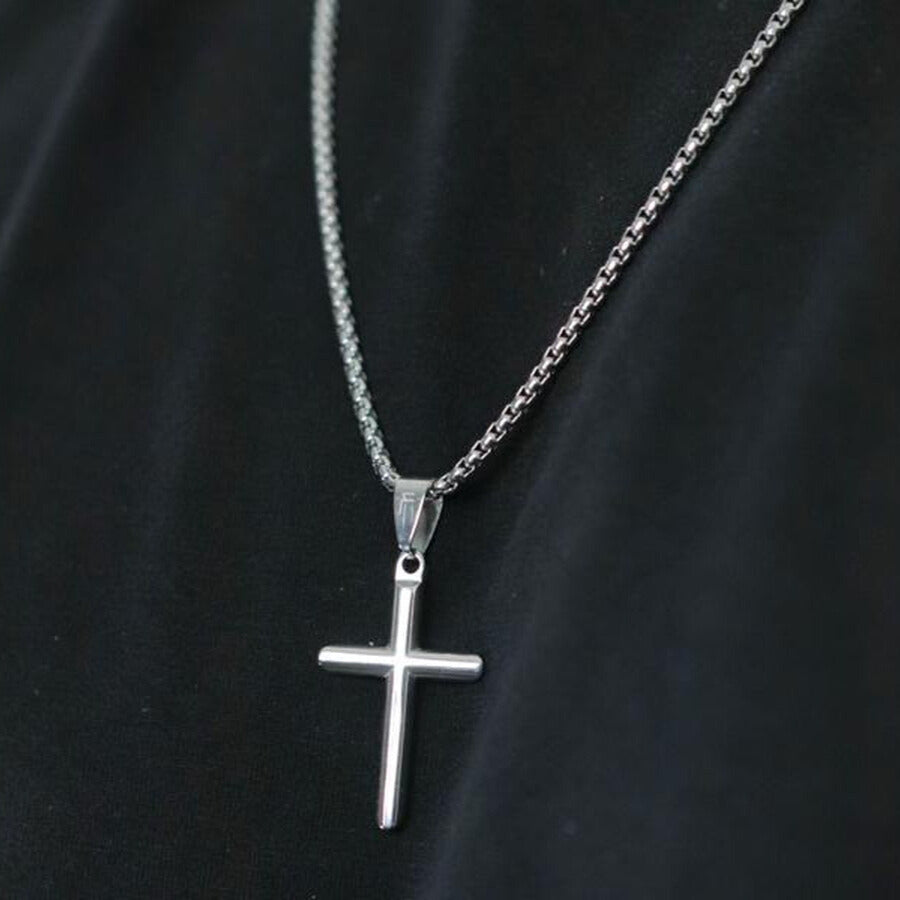 Spherical Cross Pendant (Silver)