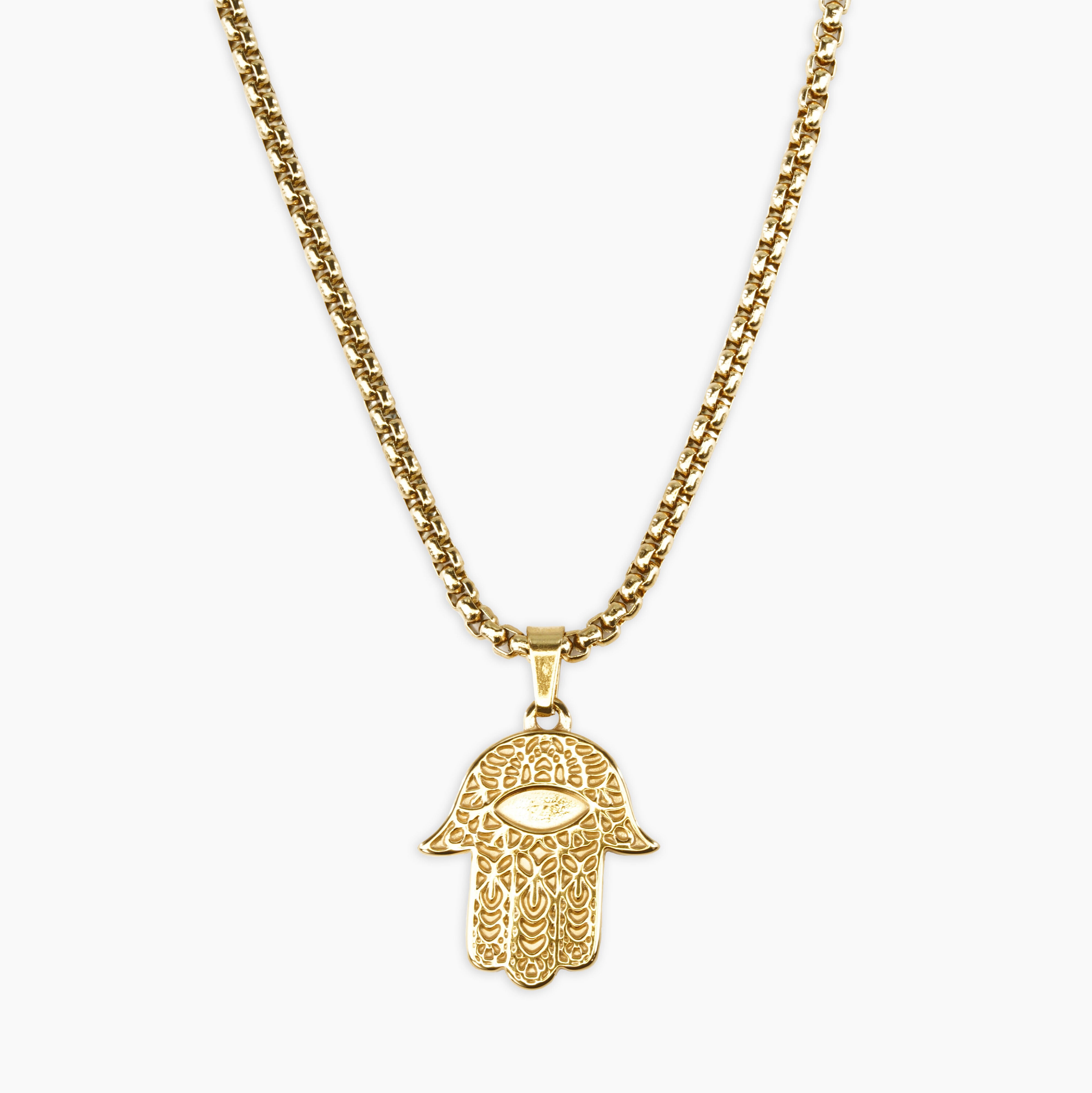 Hamsa Pendant (Gold)