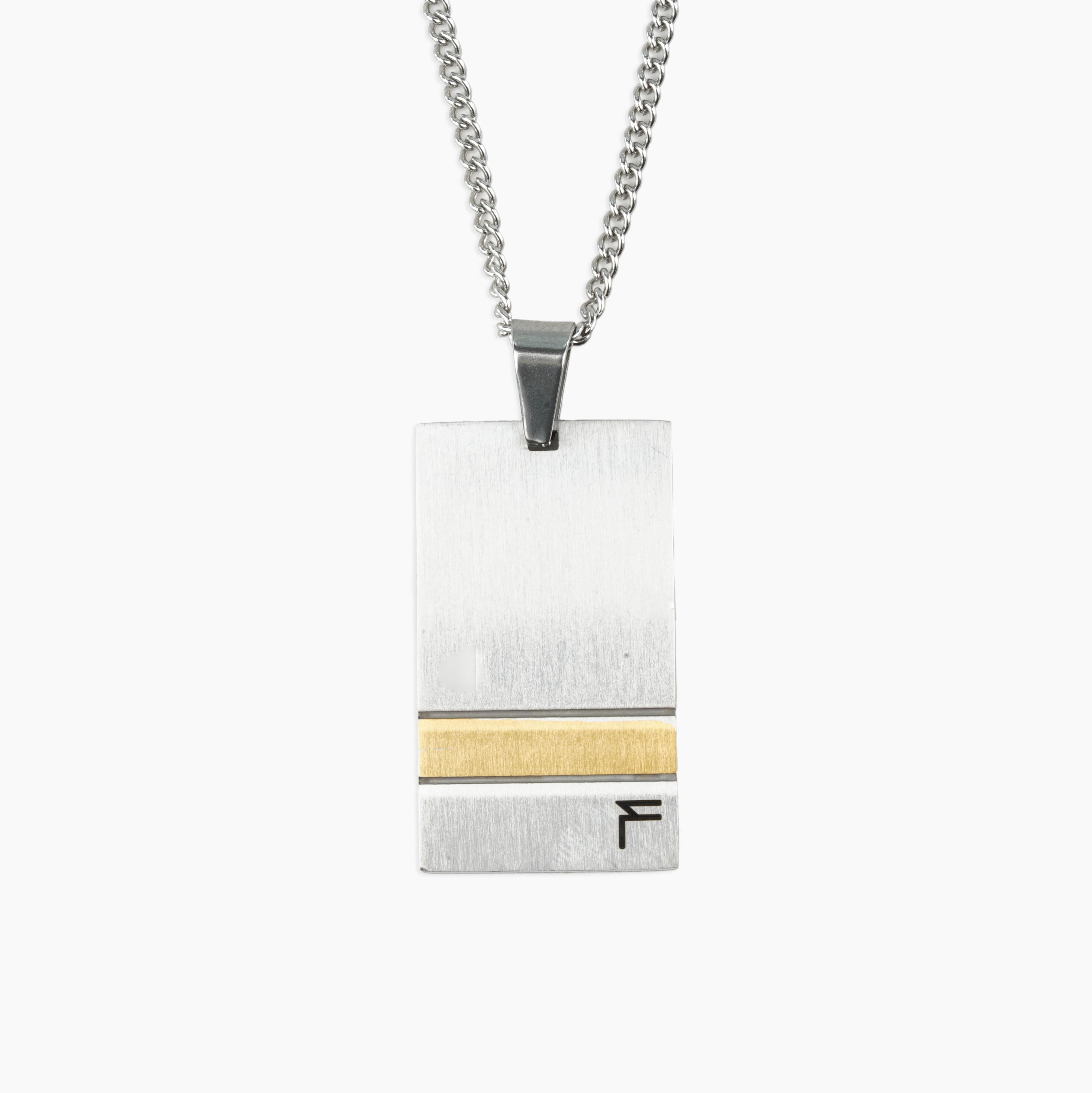 Tag Pendant (Silver / Gold)