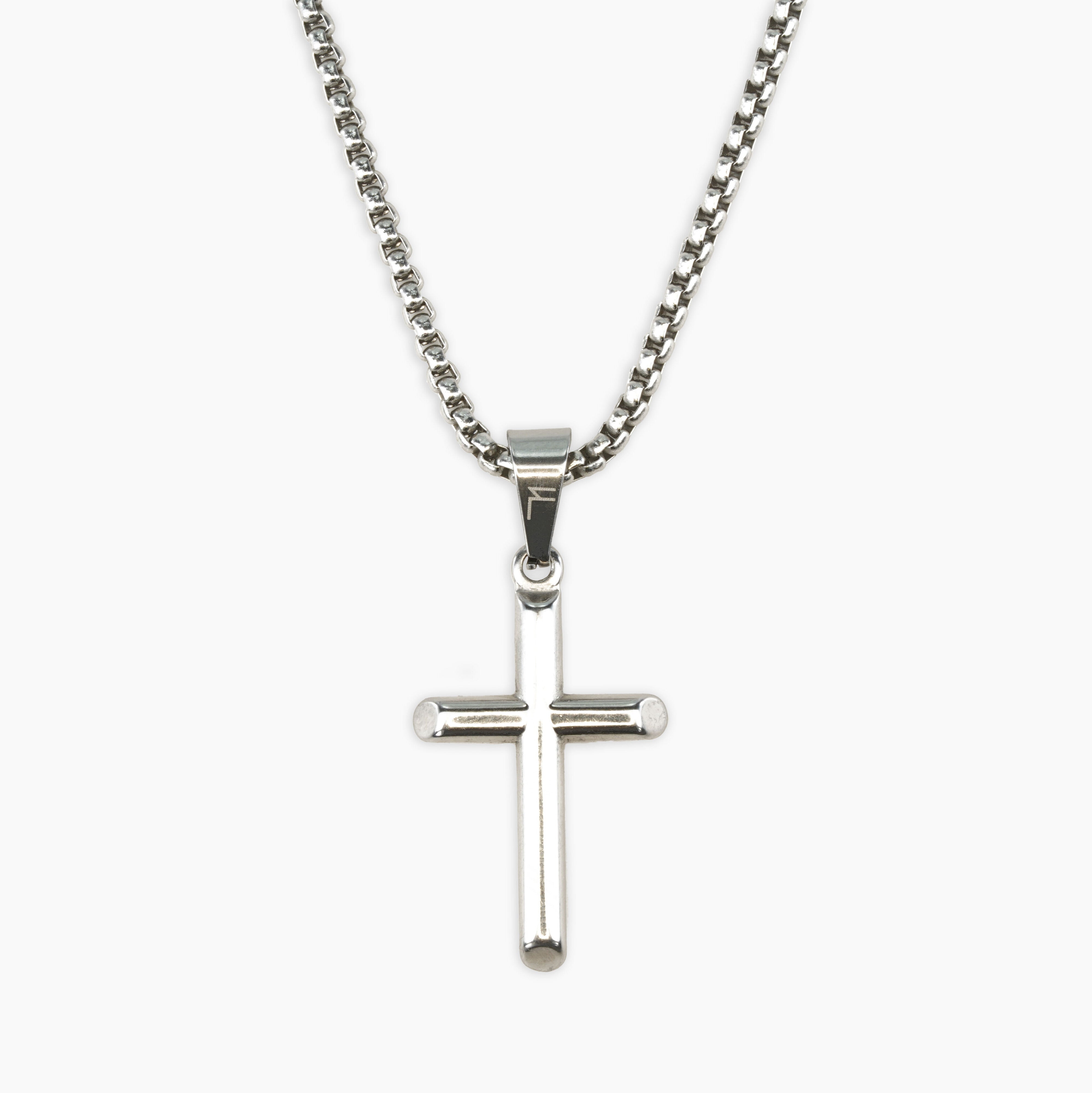 Spherical Cross Pendant (Silver)