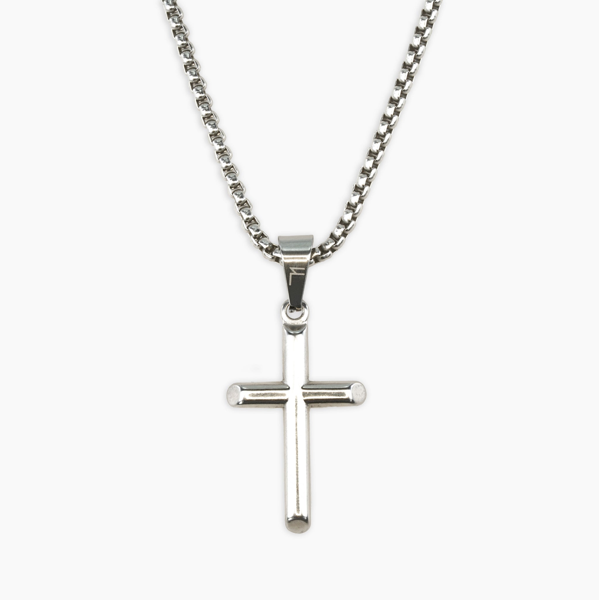 Gold Cross Necklace for Men 14K Gold Plated 316L Stainless -  UK