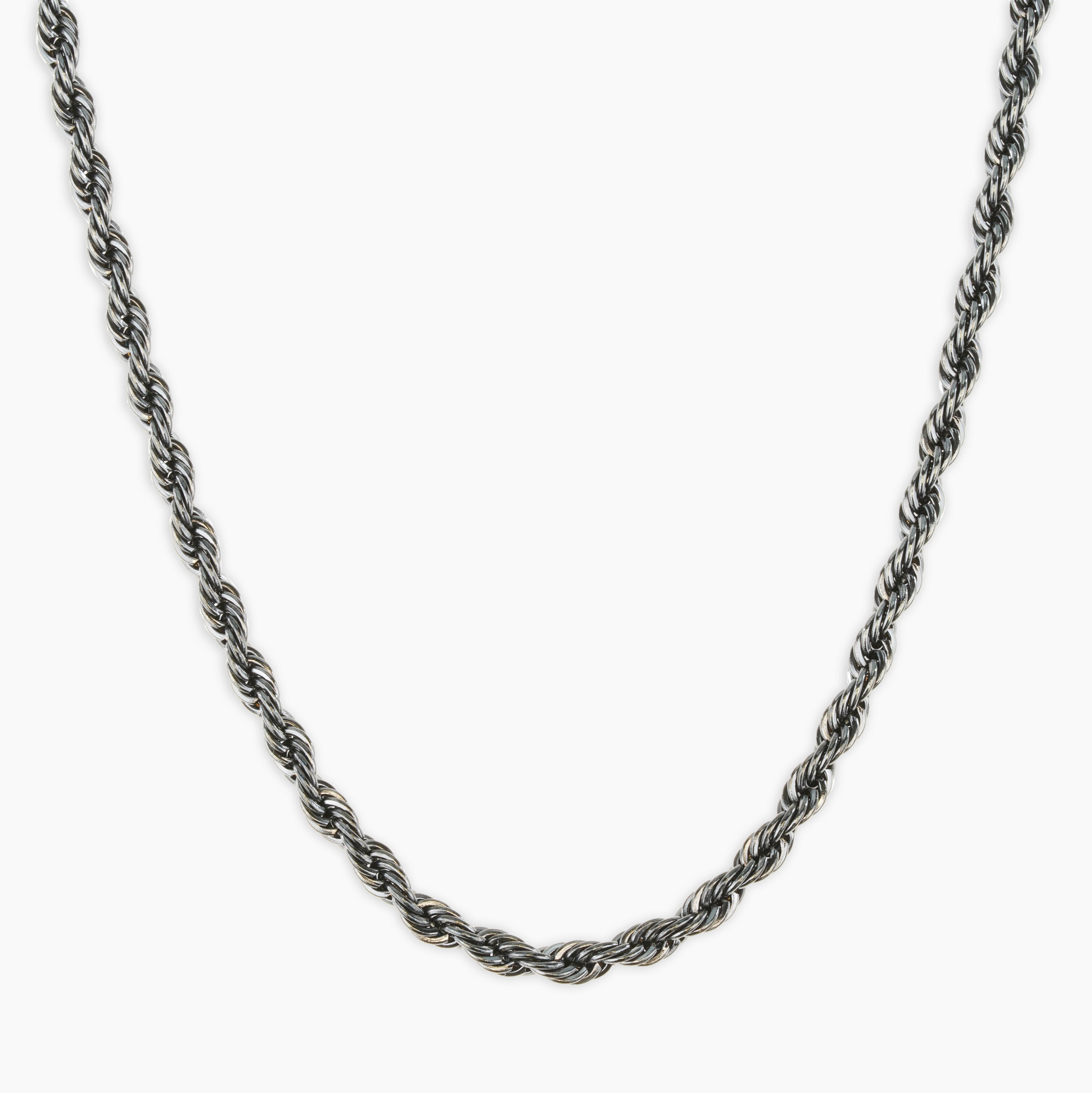 Rope Chain (Black) 3mm