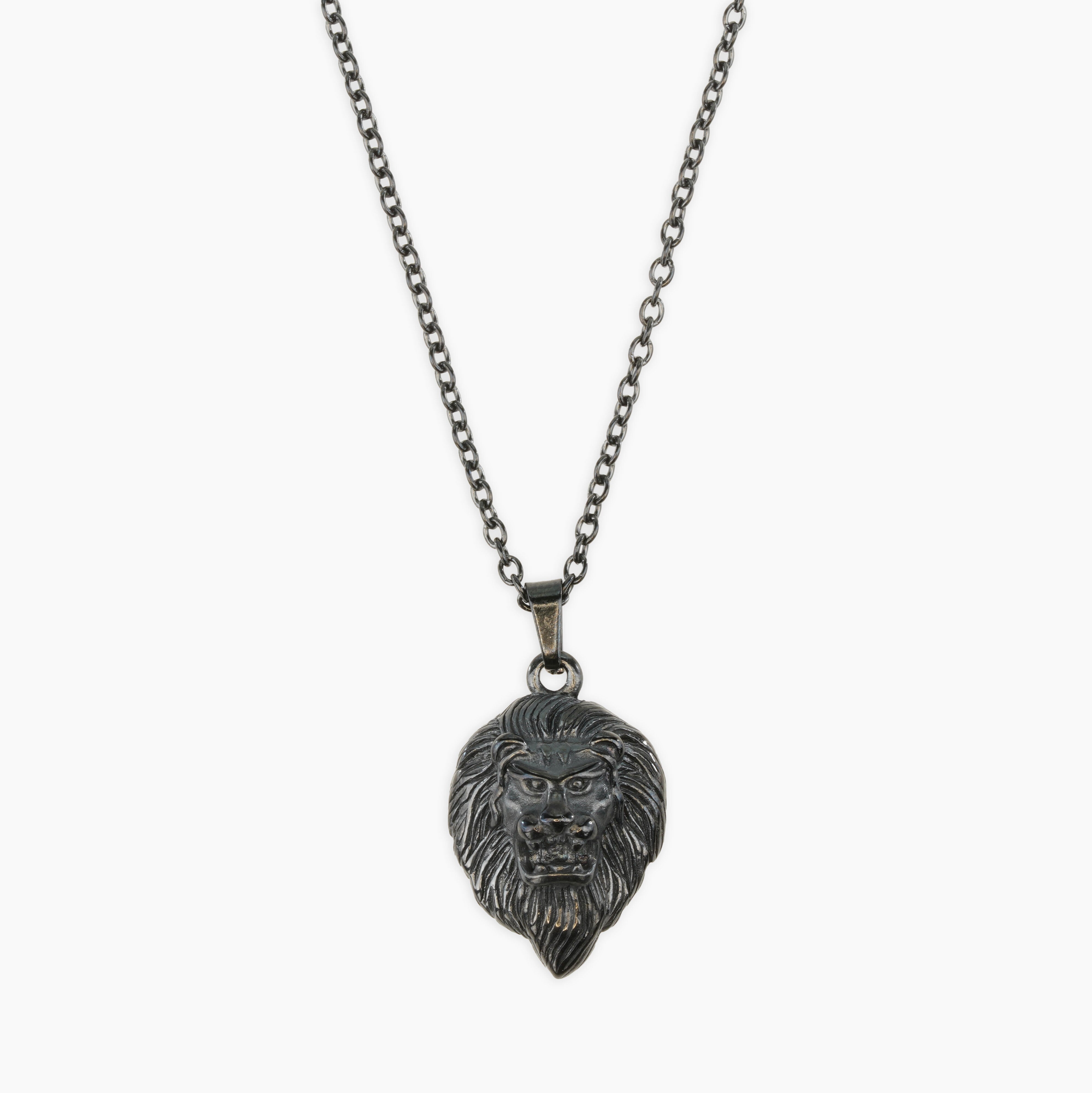 Lion Pendant (Black)