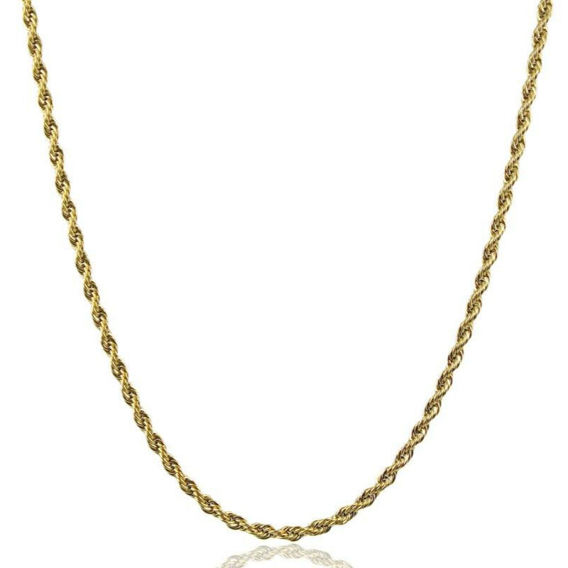 Rope Chain (Gold) 3mm