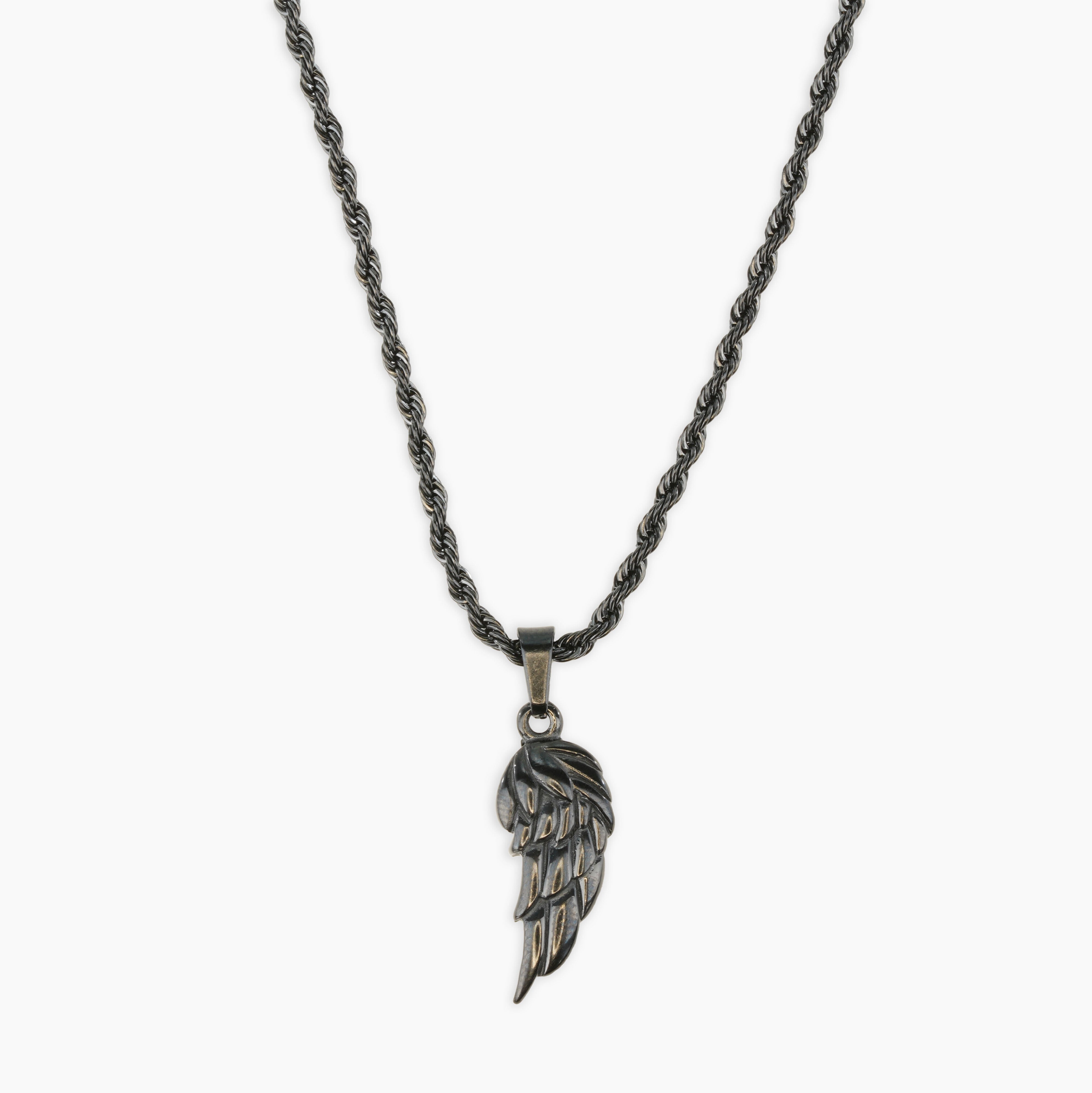 Wing Pendant (Black)