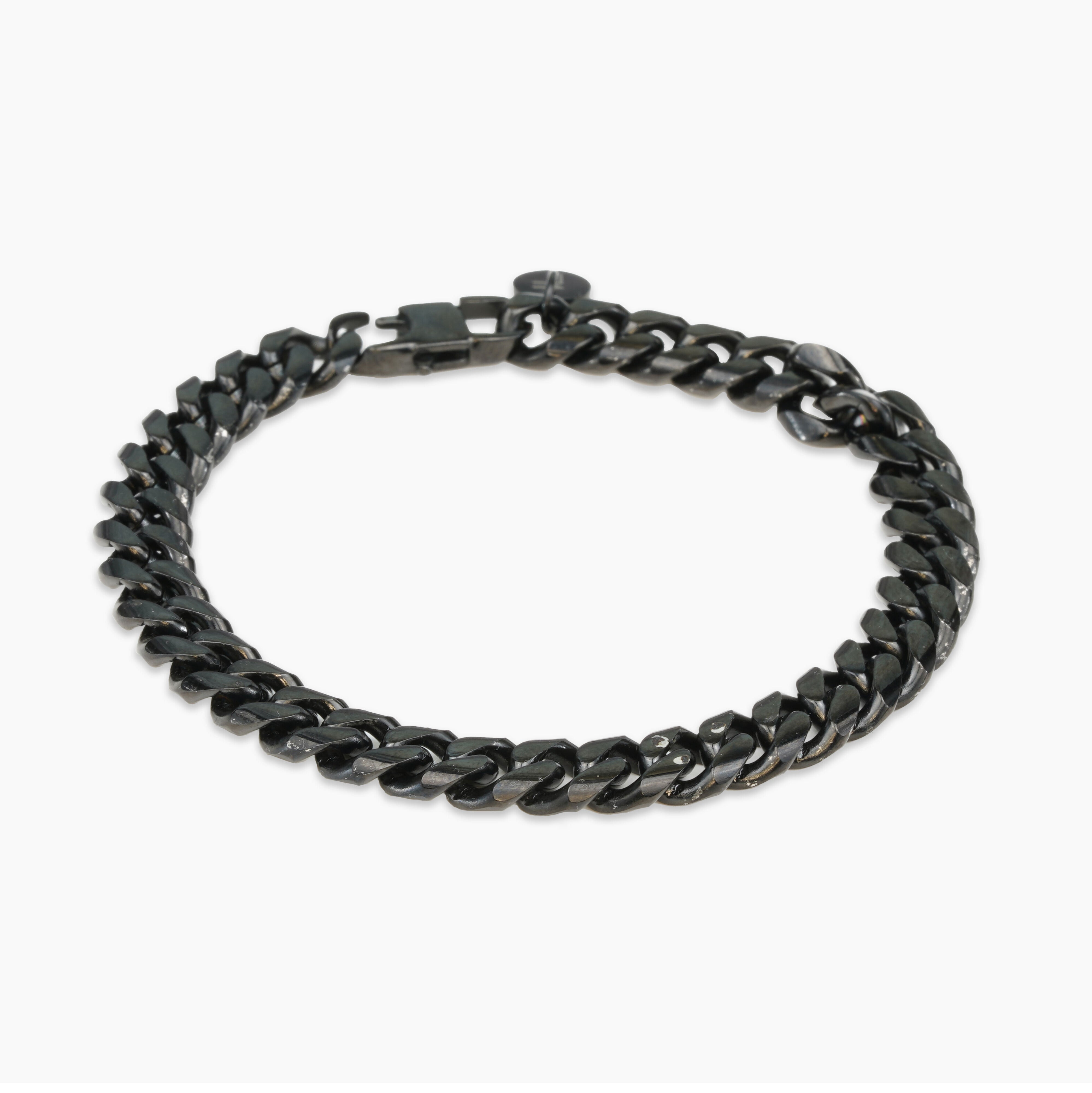 Wheat Bracelet (Black) 6mm