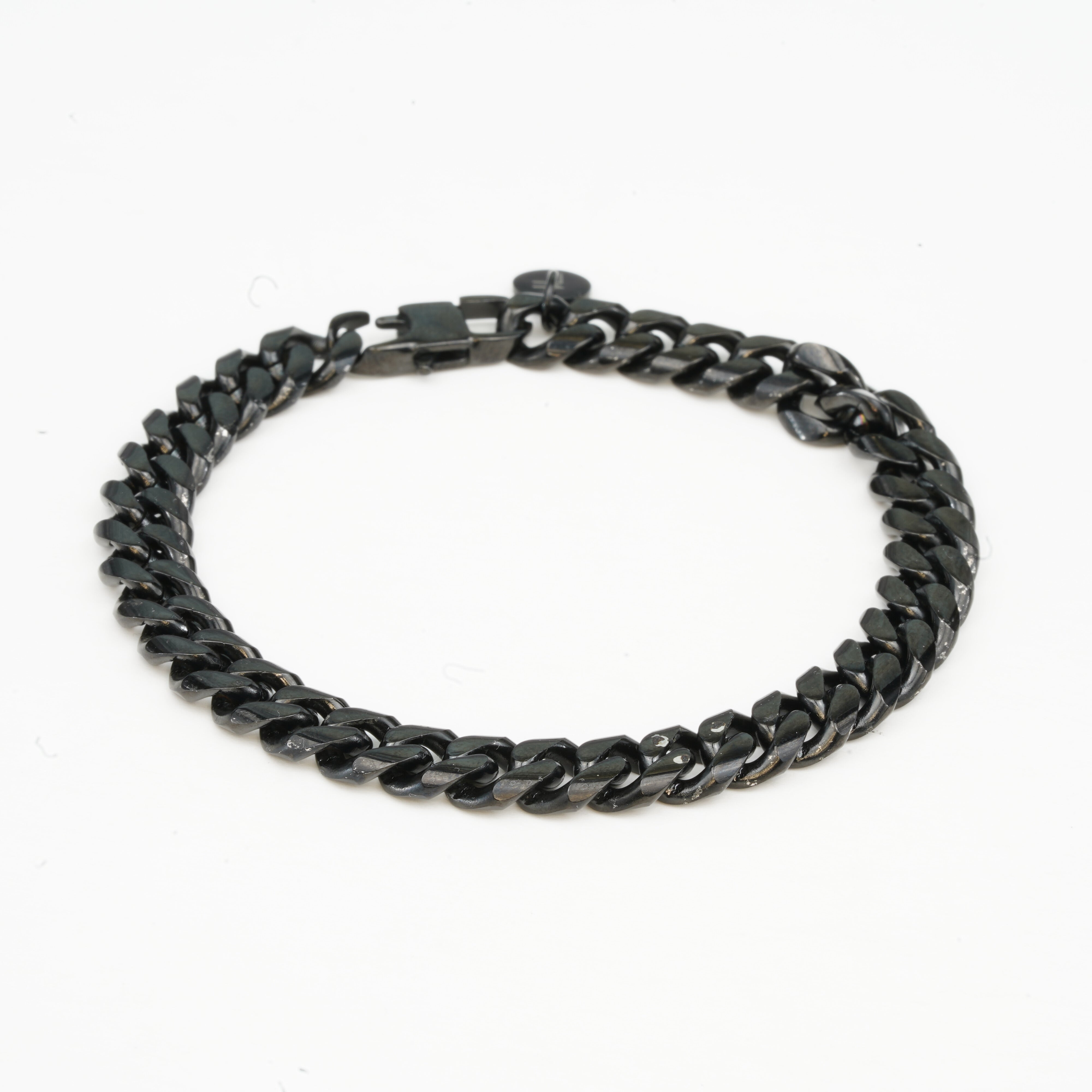 Black deals cuban bracelet