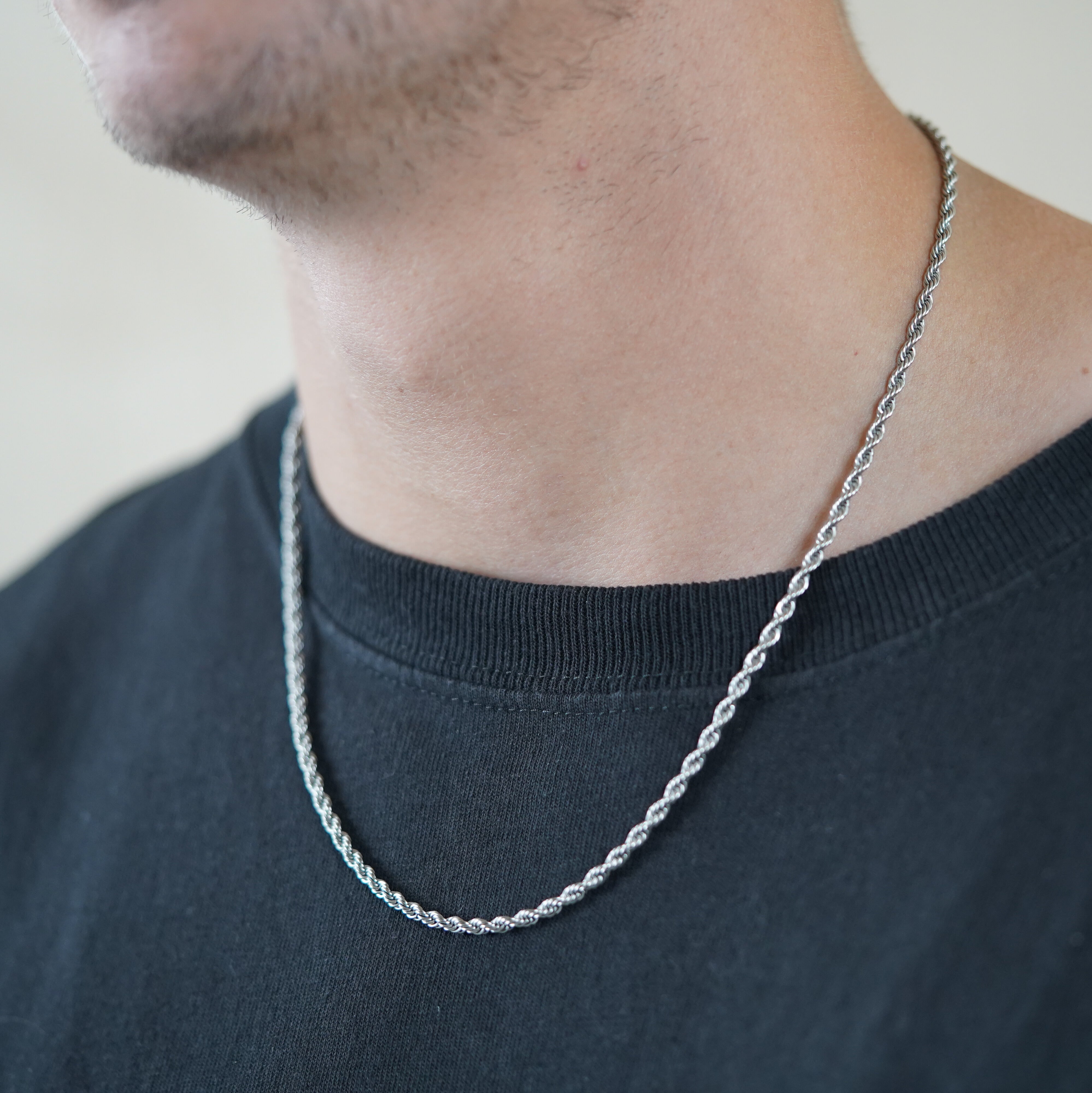 Rope Chain (Silver) 3mm